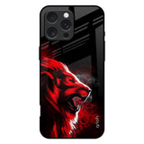 Red Angry Lion iPhone 16 Pro Max Glass Back Cover Online