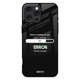 Error iPhone 16 Pro Max Glass Back Cover Online