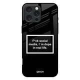 Dope In Life iPhone 16 Pro Max Glass Back Cover Online