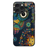 Owl Art iPhone 16 Pro Max Glass Back Cover Online