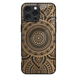 Luxury Mandala iPhone 16 Pro Max Glass Back Cover Online