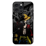 Dark Luffy iPhone 16 Pro Max Glass Back Cover Online