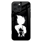 Monochrome Goku iPhone 16 Pro Max Glass Back Cover Online