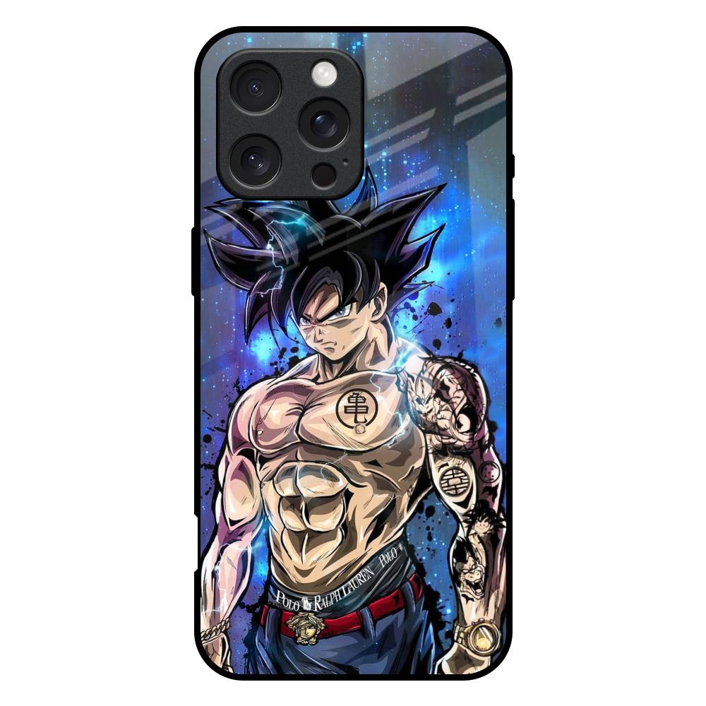 Branded Anime iPhone 16 Pro Max Glass Back Cover Online
