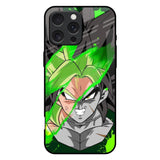 Anime Green Splash iPhone 16 Pro Max Glass Back Cover Online