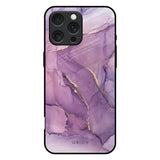 Purple Gold Marble iPhone 16 Pro Max Glass Back Cover Online