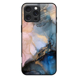 Marble Ink Abstract iPhone 16 Pro Max Glass Back Cover Online