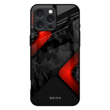 Modern Camo Abstract iPhone 16 Pro Max Glass Back Cover Online