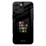 Go Your Own Way iPhone 16 Pro Max Glass Back Cover Online