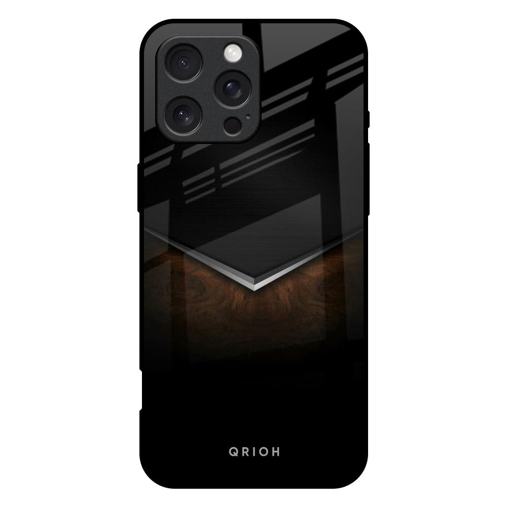 Dark Walnut iPhone 16 Pro Max Glass Back Cover Online