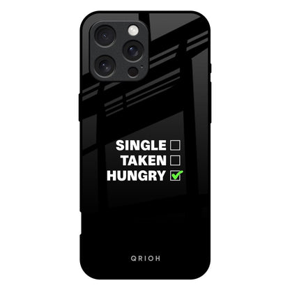 Hungry iPhone 16 Pro Max Glass Back Cover Online