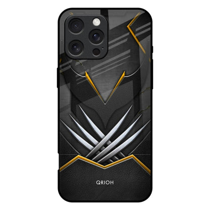 Black Warrior iPhone 16 Pro Max Glass Back Cover Online