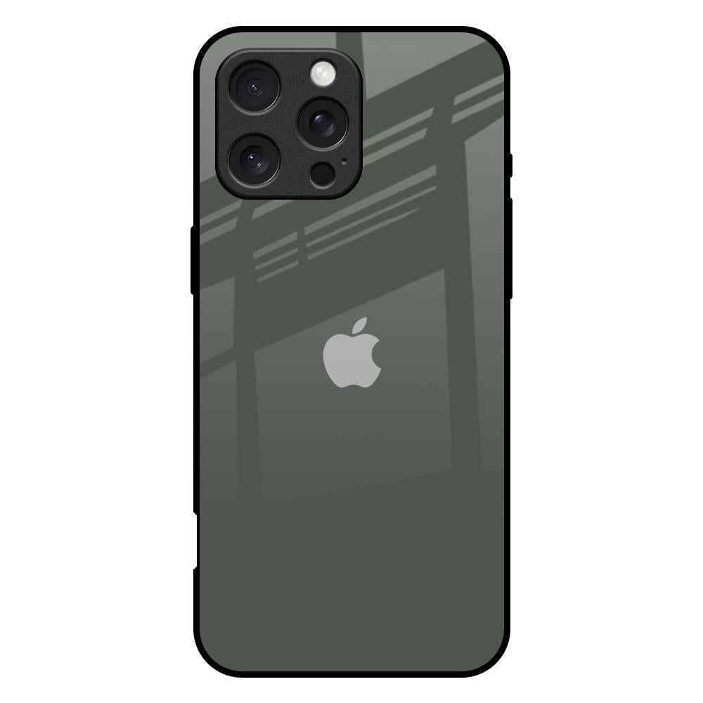 Charcoal iPhone 16 Pro Max Glass Back Cover Online