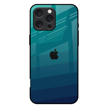 Green Triangle Pattern iPhone 16 Pro Max Glass Back Cover Online