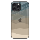Abstract Mountain Pattern iPhone 16 Pro Max Glass Back Cover Online