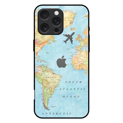 Fly Around The World iPhone 16 Pro Max Glass Back Cover Online