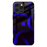 Blue Ring Light iPhone 16 Pro Max Glass Back Cover Online