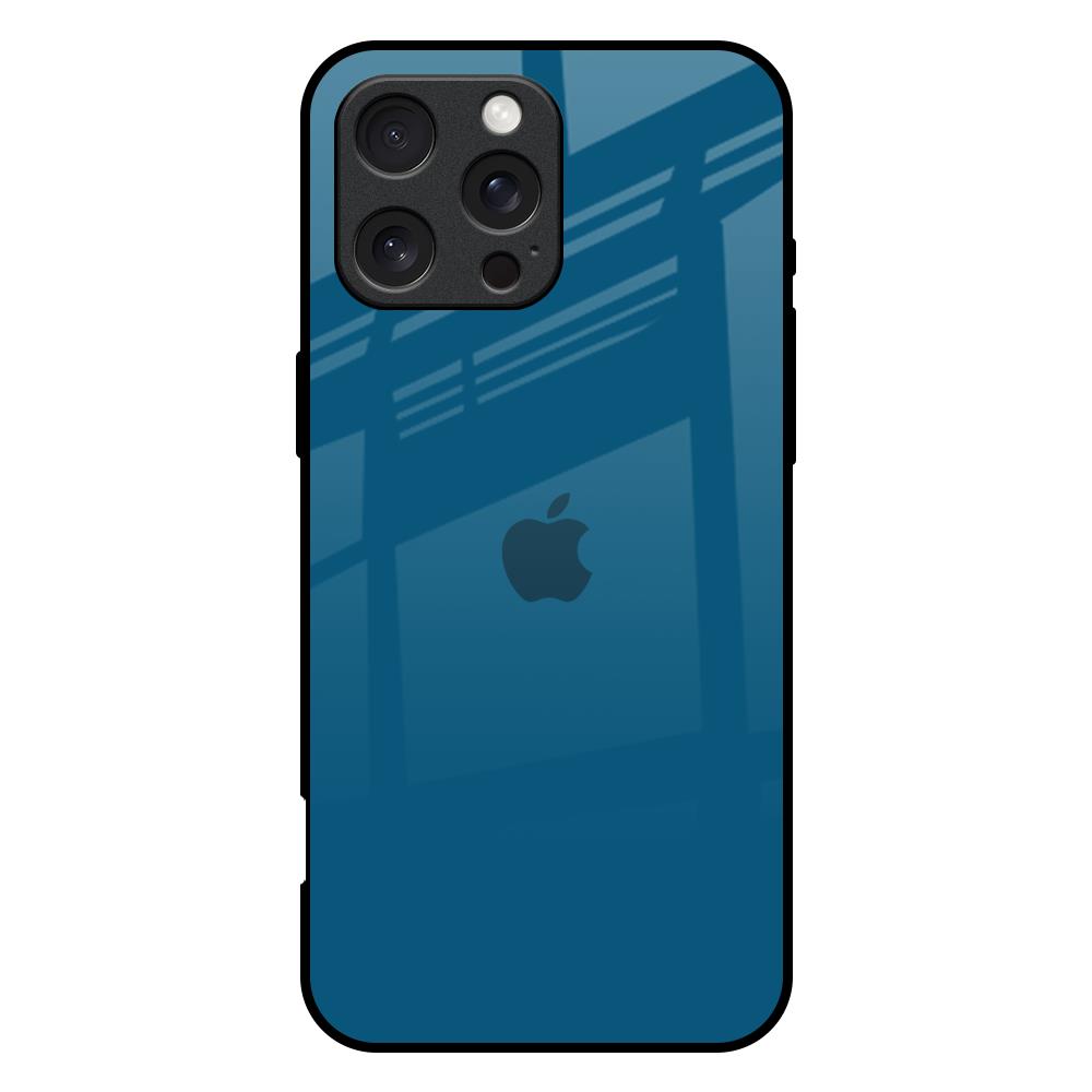 Cobalt Blue iPhone 16 Pro Max Glass Back Cover Online