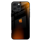 Orange Black Fusion iPhone 16 Pro Max Glass Back Cover Online
