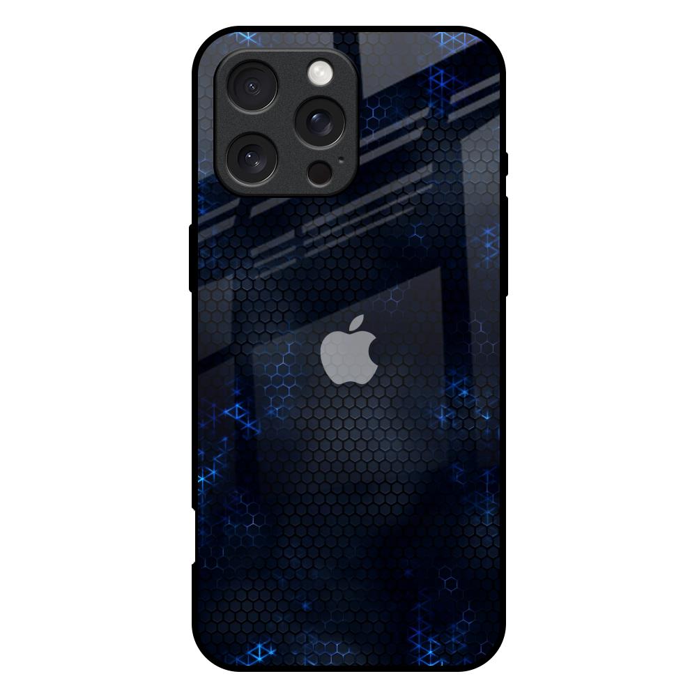 Blue Hues iPhone 16 Pro Max Glass Back Cover Online
