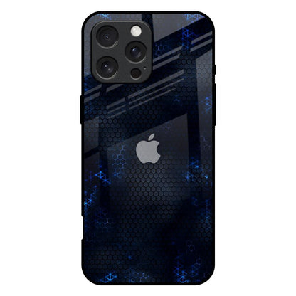 Blue Hues iPhone 16 Pro Max Glass Back Cover Online