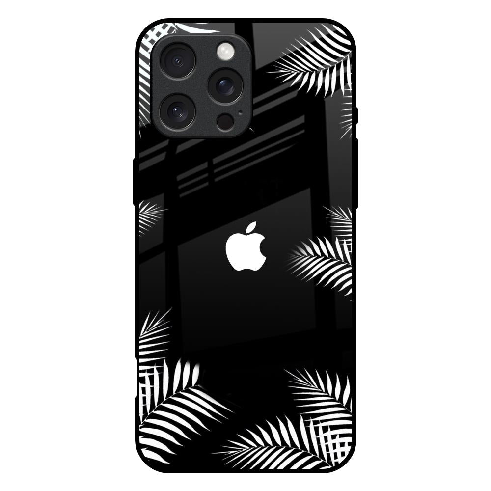Zealand Fern Design iPhone 16 Pro Max Glass Back Cover Online