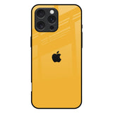 Fluorescent Yellow iPhone 16 Pro Max Glass Back Cover Online