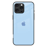 Pastel Sky Blue iPhone 16 Pro Max Glass Back Cover Online
