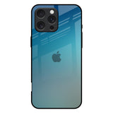 Sea Theme Gradient iPhone 16 Pro Max Glass Back Cover Online
