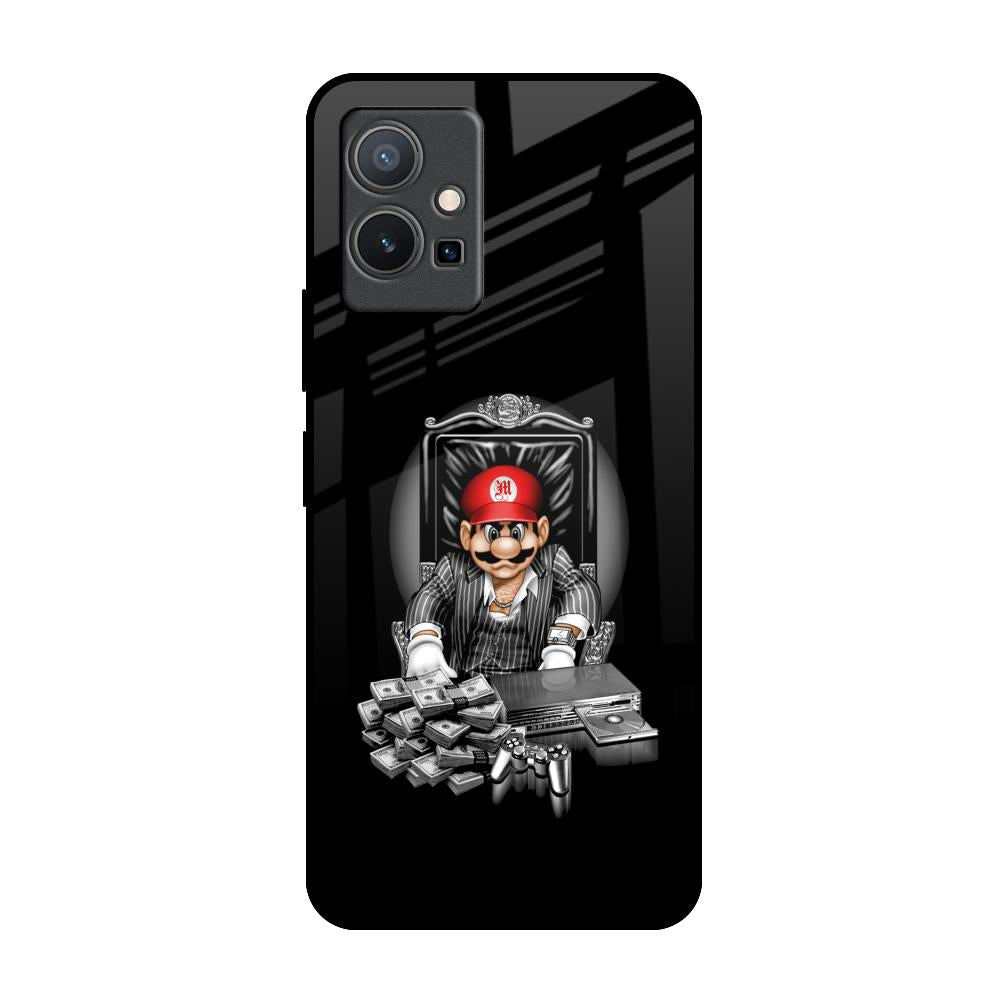 Dark Secret IQOO Z6 5G Glass Back Cover Online