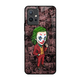 Joker Cartoon IQOO Z6 5G Glass Back Cover Online