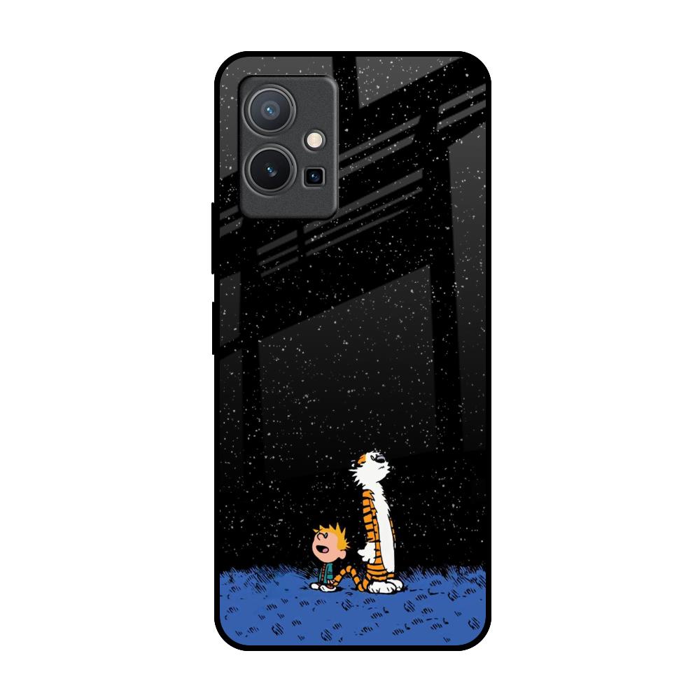 Night Sky Star IQOO Z6 5G Glass Back Cover Online