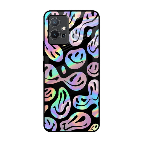 Acid Smile IQOO Z6 5G Glass Back Cover Online