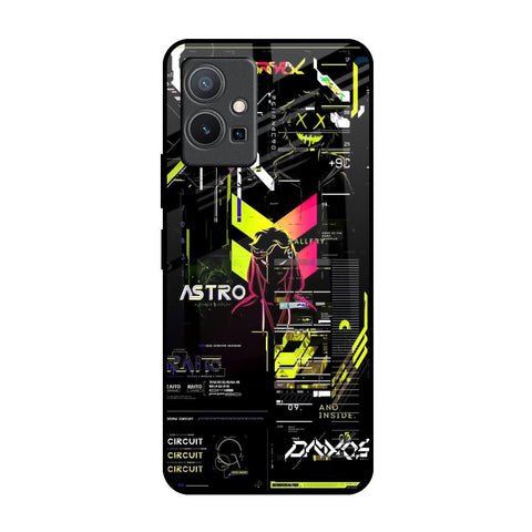 Astro Glitch IQOO Z6 5G Glass Back Cover Online