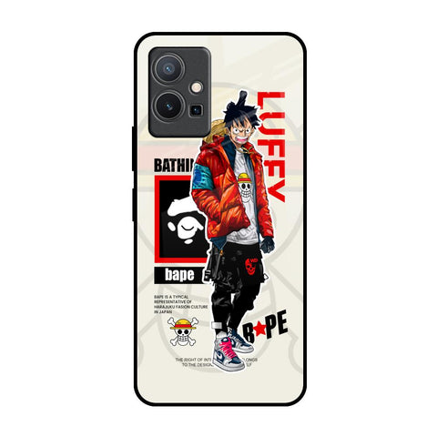 Bape Luffy IQOO Z6 5G Glass Back Cover Online
