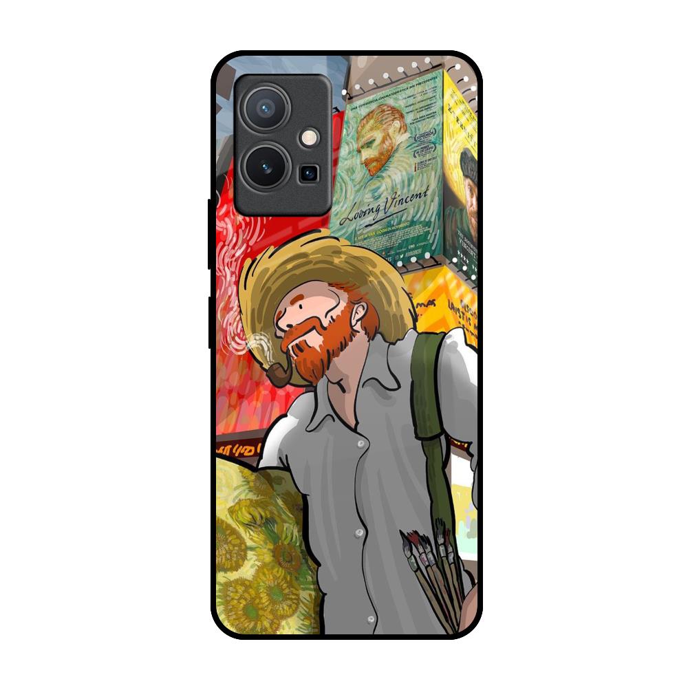 Loving Vincent IQOO Z6 5G Glass Back Cover Online