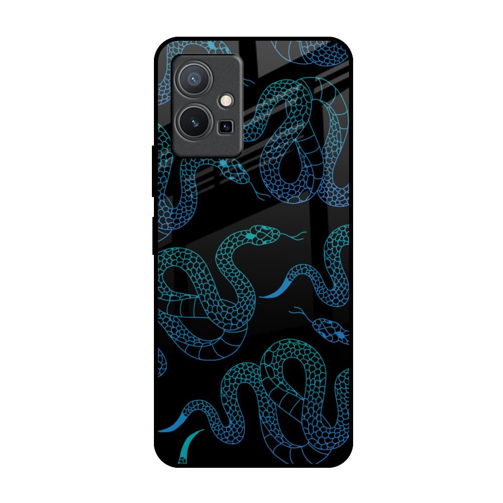 Serpentine IQOO Z6 5G Glass Back Cover Online