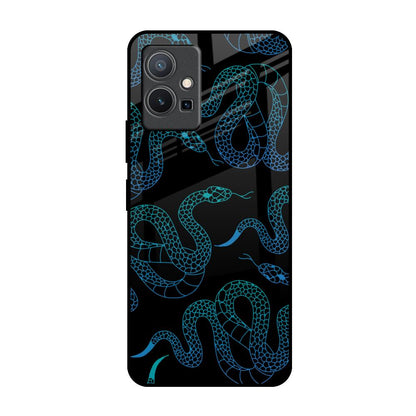Serpentine IQOO Z6 5G Glass Back Cover Online