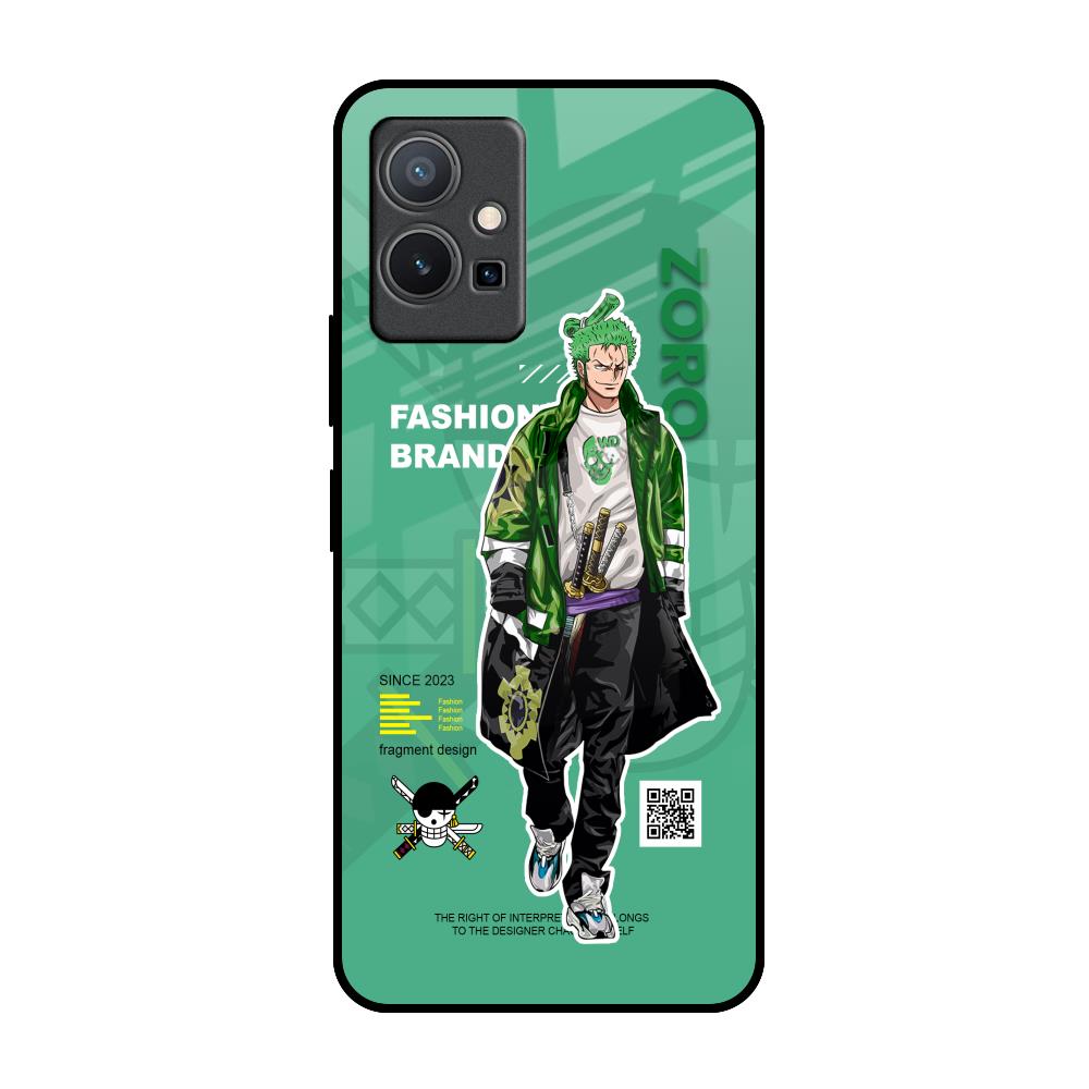 Zoro Bape IQOO Z6 5G Glass Back Cover Online