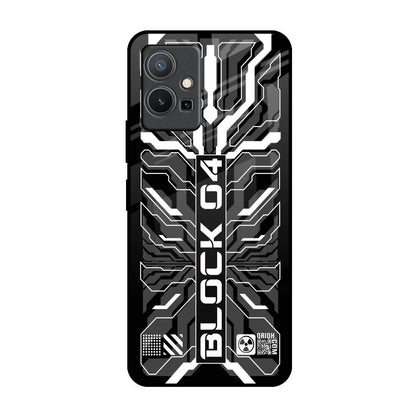 Monochrome Magic IQOO Z6 5G Glass Back Cover Online