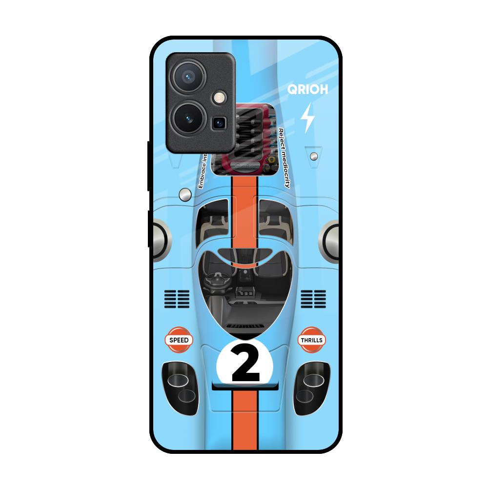 Race Laboratory IQOO Z6 5G Glass Back Cover Online