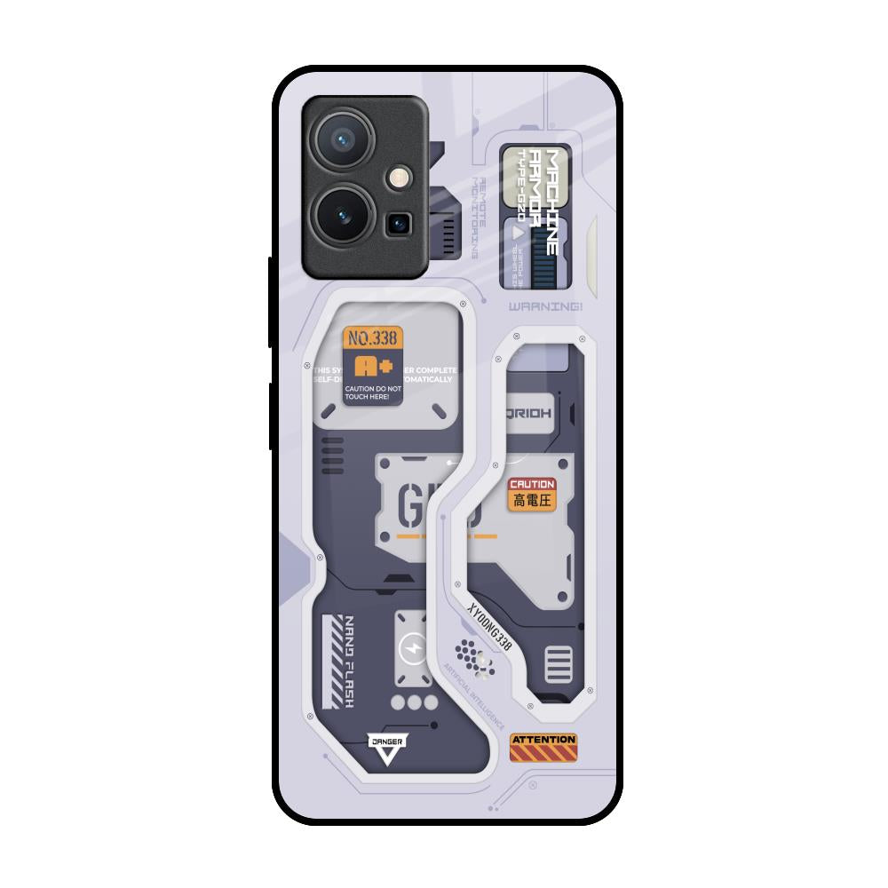 Tech Savvy IQOO Z6 5G Glass Back Cover Online