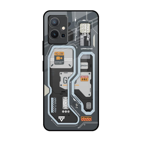 Retro Futuristic IQOO Z6 5G Glass Back Cover Online
