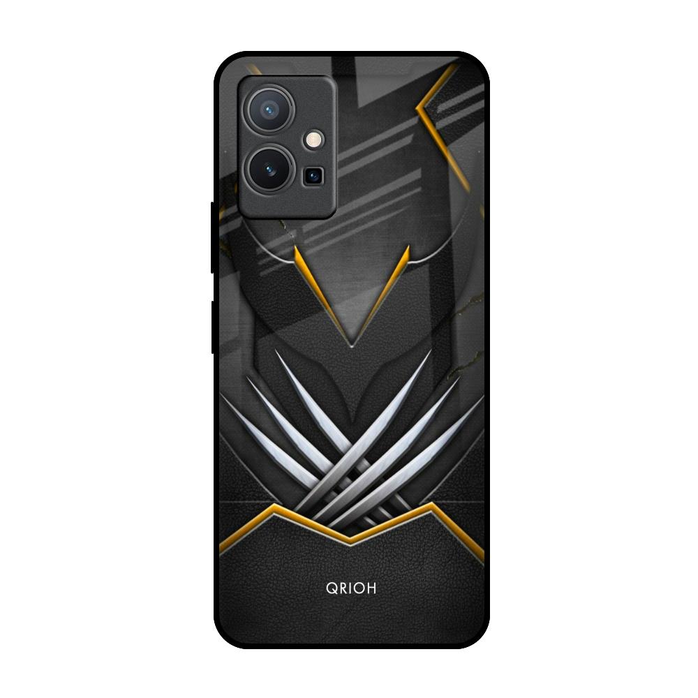 Black Warrior IQOO Z6 5G Glass Back Cover Online