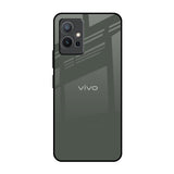 Charcoal IQOO Z6 5G Glass Back Cover Online