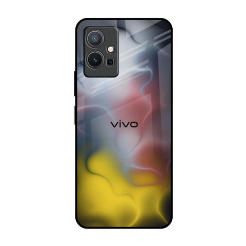 Colorful Smoke IQOO Z6 5G Glass Back Cover Online