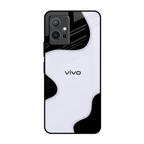 Wheat Cream Wavy IQOO Z6 5G Glass Back Cover Online