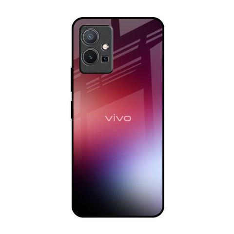 Gaussian Red IQOO Z6 5G Glass Back Cover Online