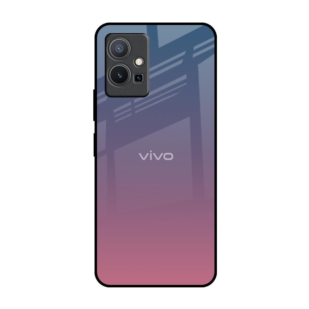 Pastel Gradient IQOO Z6 5G Glass Back Cover Online