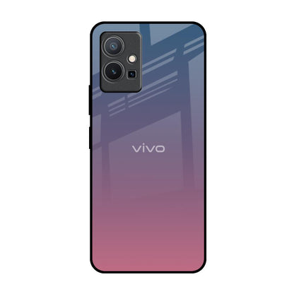 Pastel Gradient IQOO Z6 5G Glass Back Cover Online